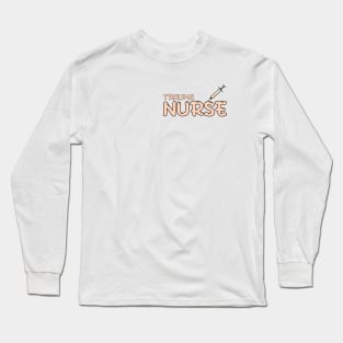 Trauma Nurse Orange Long Sleeve T-Shirt